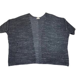 Universal Thread Quarter Sleeve Waffle Knit Open Front Cardigan Size Large